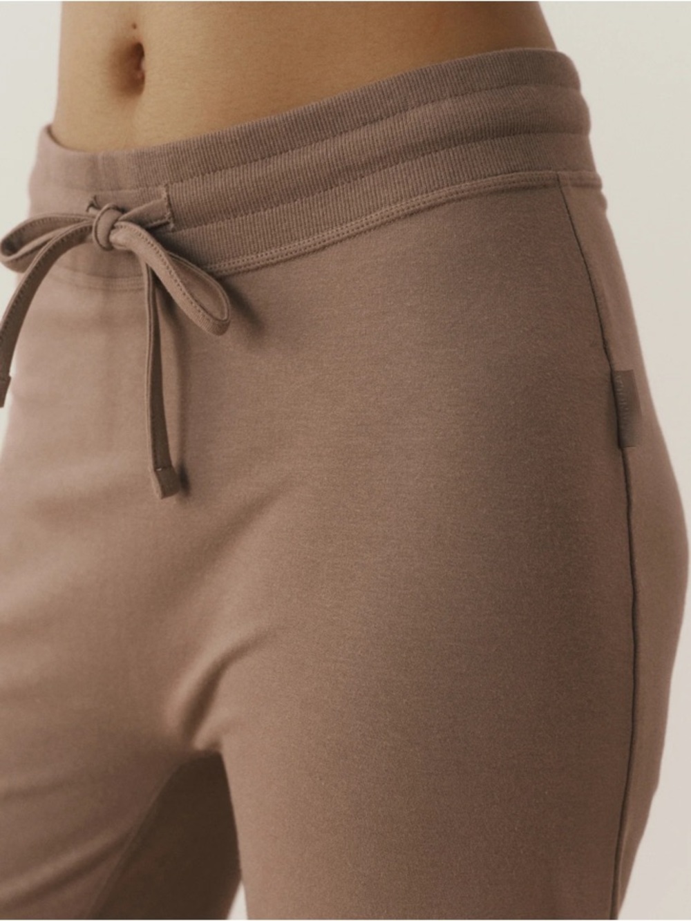 Adanola Modal Straight Leg Pants - Dusty Brown - Picture 3 of 6